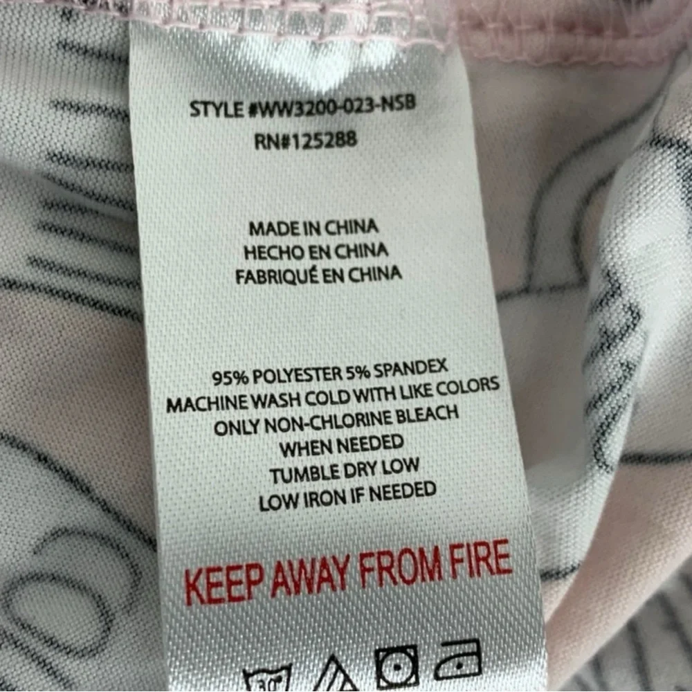 RAE DUNN Coffee Mug Print Sleep Shorts in Pink Size XL — SUPER SOFT!!! - Picture 9 of 13